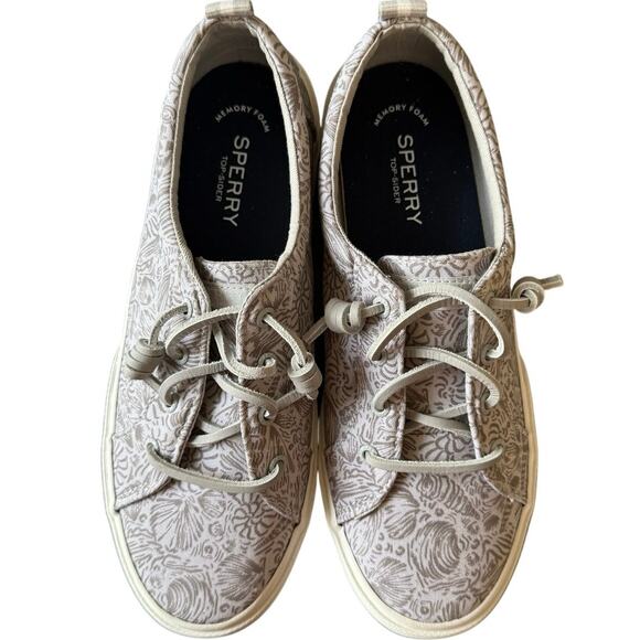 Sperry’s Pier Wave LTT Print Grey STS87412 Women’s Size 9 - Picture 4 of 8